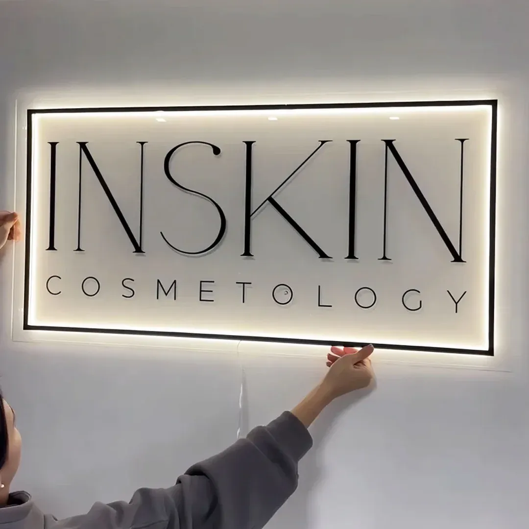 custom acrylic storefront signs